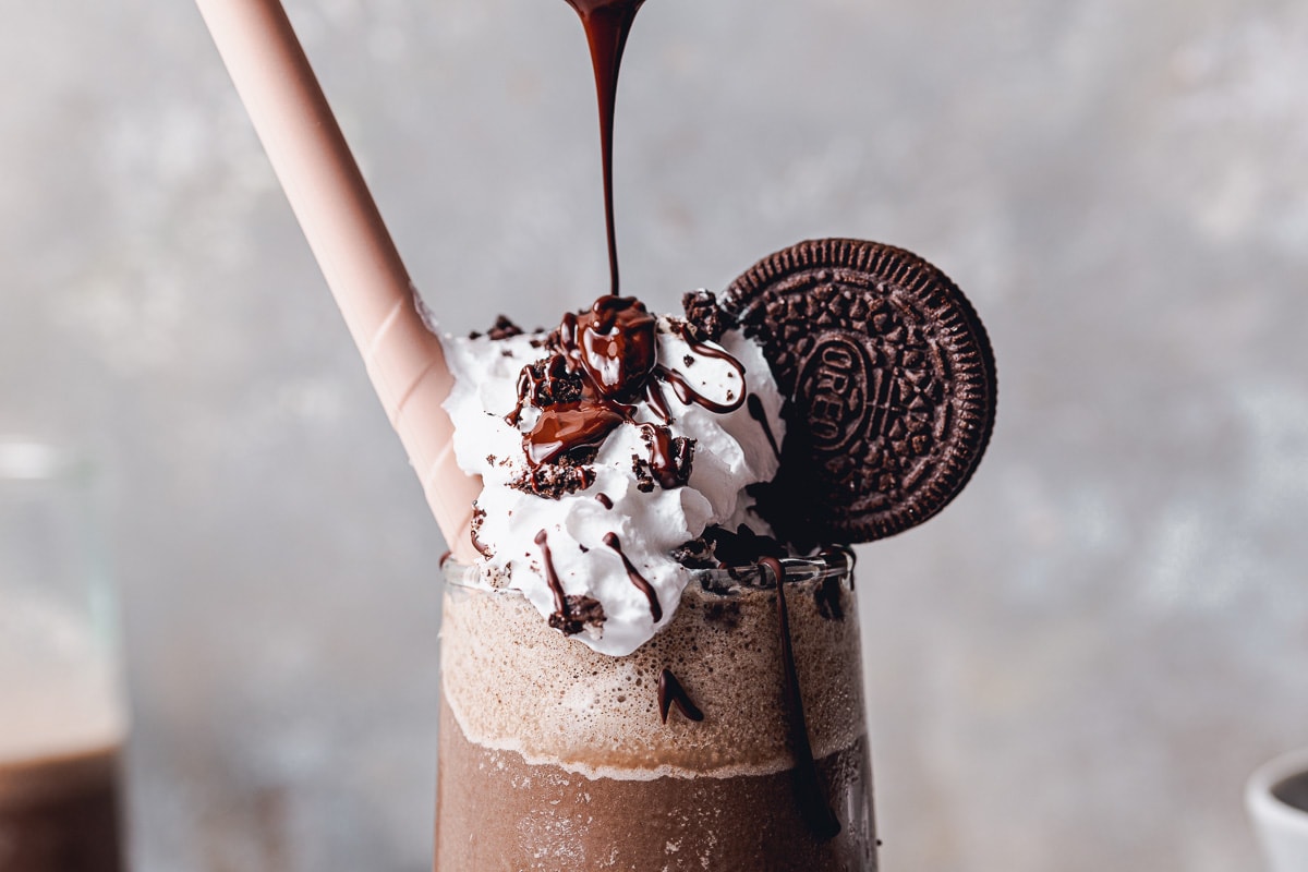 oreo frappe coffee