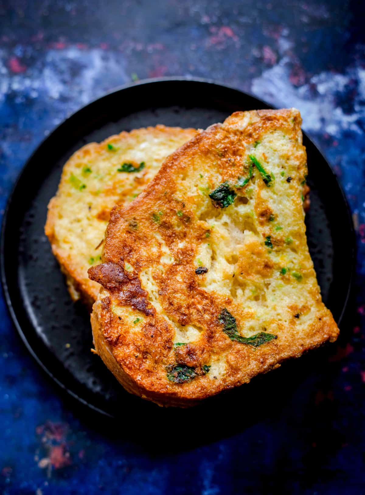 masala omlet and toast